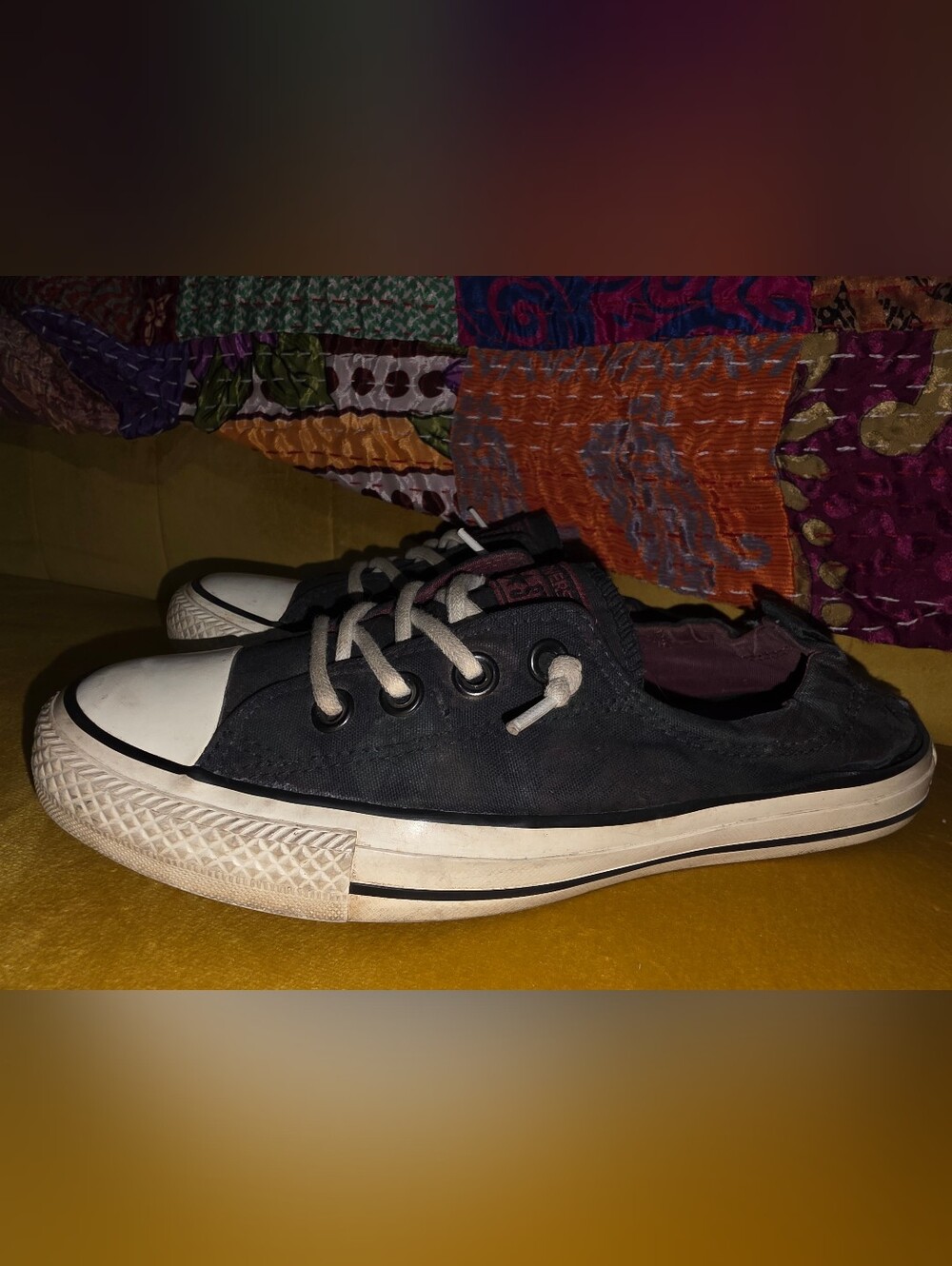 Converse Black and White Low-Top All Star Sneakers